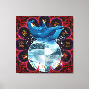 Save The Water - Wrapped Canvas