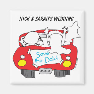 Save the Wedding Date Magnet