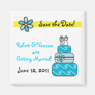 Save the Wedding Date Magnet