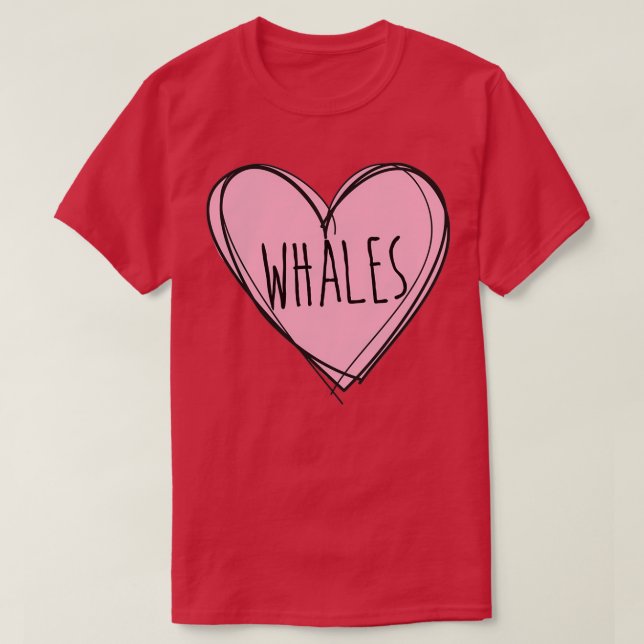 Save the whale 12 T-Shirt (Design Front)