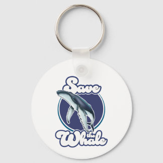 Save the Whale Key Ring