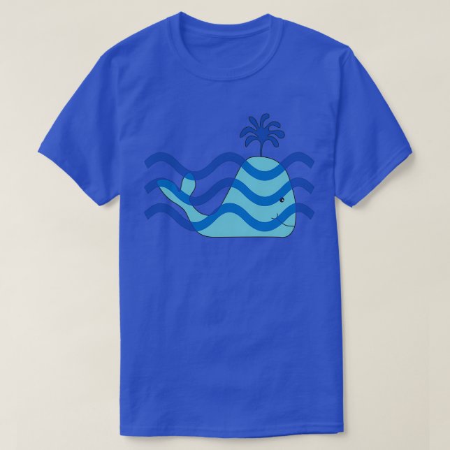 Save The Whale Oceans Sea Climate Emergency T-Shirt (Design Front)