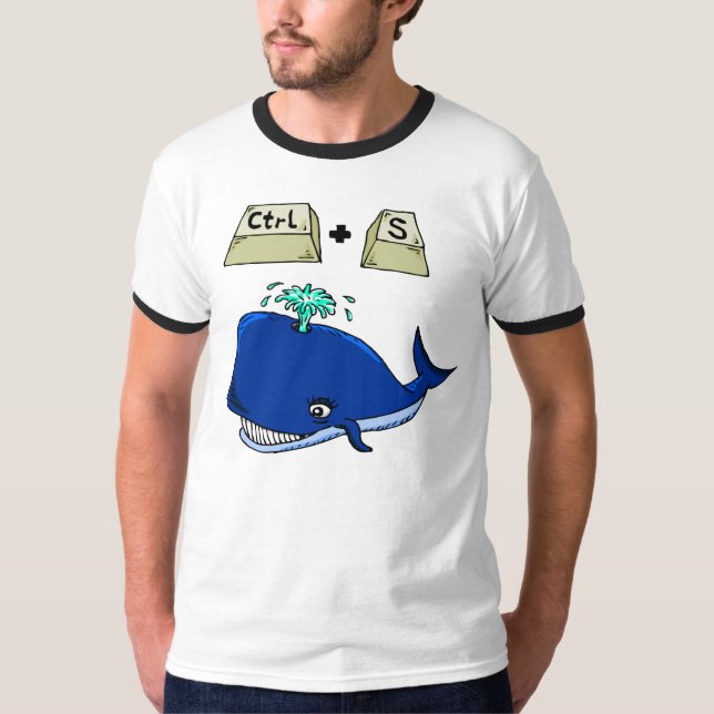 Save the whale T-Shirt (Front)