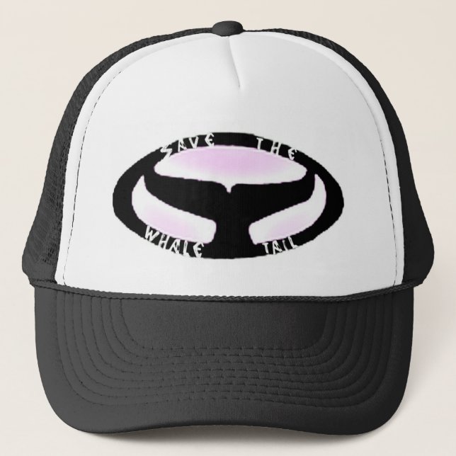 Save The Whale Tail hat (Front)