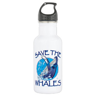 Save the Whales 532 Ml Water Bottle