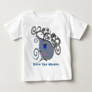 Save The Whales - Baby T-Shirt