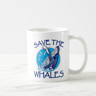Save the Whales Coffee Mug