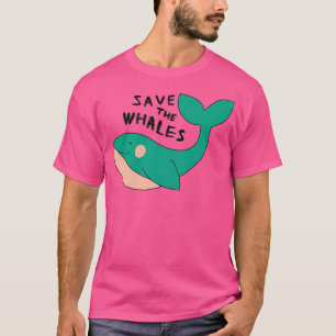 Save The Whales Conservation T-Shirt