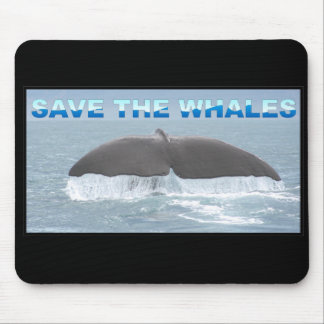 Save the Whales Mouse Mat
