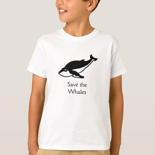 Save the Whales T-Shirt (Front)