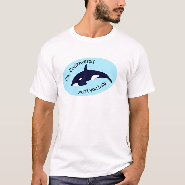 Save the Whales T-Shirt (Front)