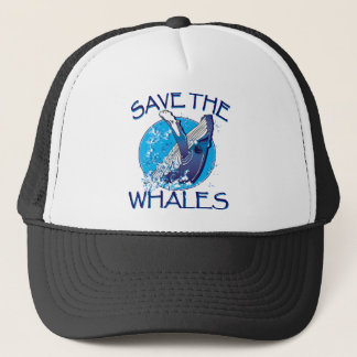 Save the Whales Trucker Hat