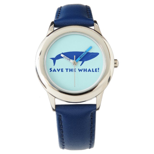Save the Whales! Watch (Front)