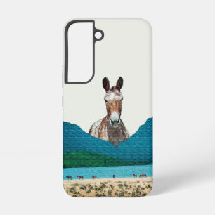 Save the Wild Horses, Save the Wilderness Samsung Galaxy Case