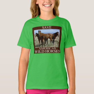 Save the Wild Horses T-Shirt