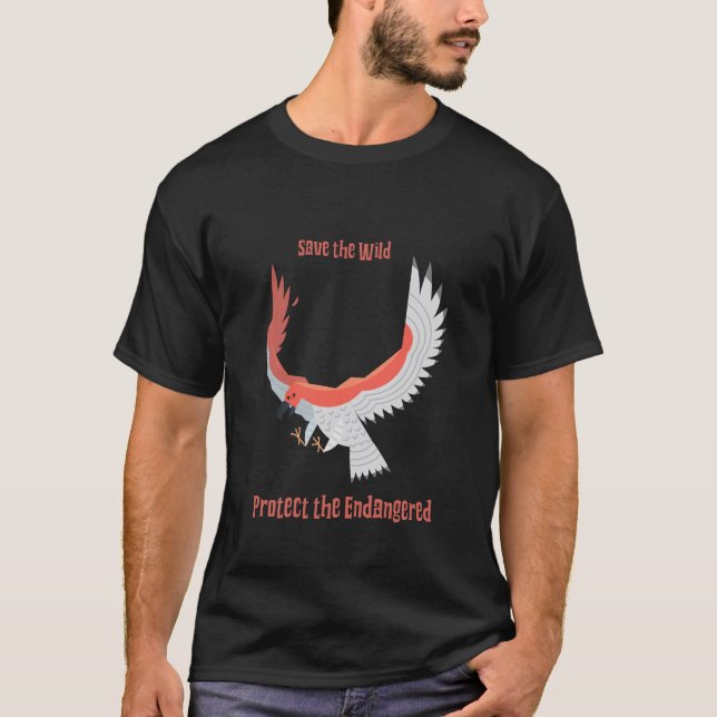 save the wild protect the endangered T-Shirt (Front)
