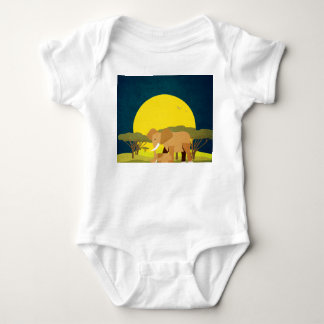 Save the wildlife baby bodysuit