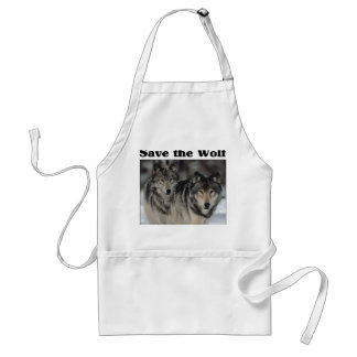 Save the Wolf Standard Apron