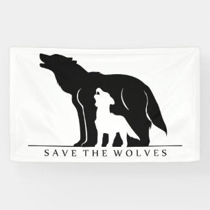 Save the Wolves Banner