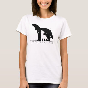 Save the Wolves (white ver.) T-Shirt