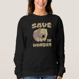 Save The Wombats Stop Australian Bushfires Fire An Sweatshirt