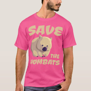 Save The Wombats Stop Australian Bushfires Fire An T-Shirt