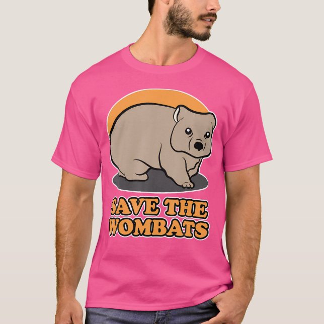 Save The Wombats T-Shirt (Front)
