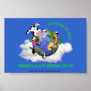 Save The World Poster