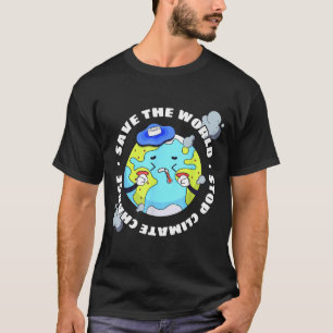 Save The World Stop Climate Change T-Shirt