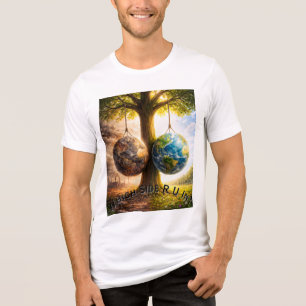 Save the World T-Shirt Tri-Blend Shirt