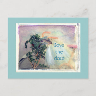 Save thedate announcement postcard
