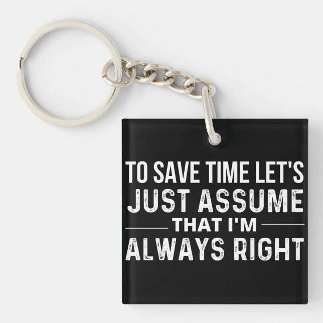 save time key ring (Front)