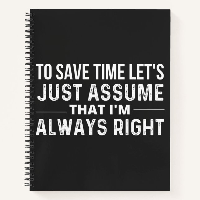 save time notebook (Front)