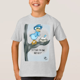 Save To Come Out Yet Boy's Grey T-Shirt