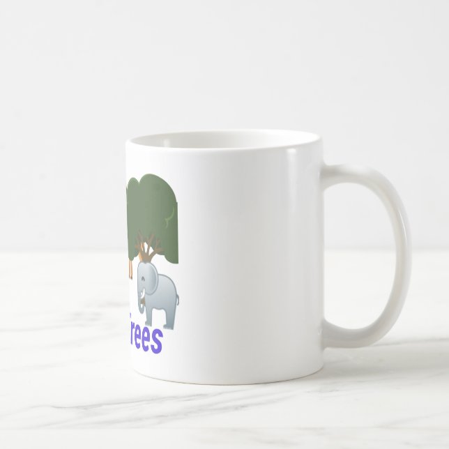 Save trees coffee mug (Right)