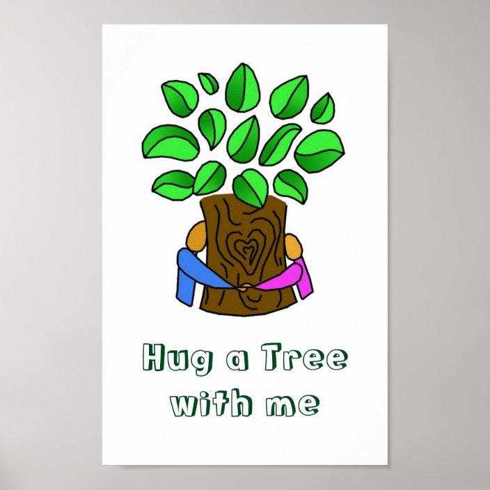 Save Trees Poster | Zazzle.co.uk