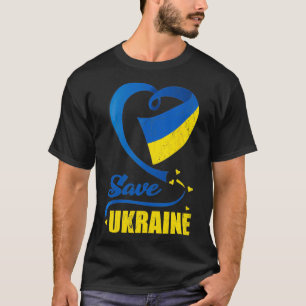 Save Ukraine I Stand With Ukraine Support Ukraine  T-Shirt
