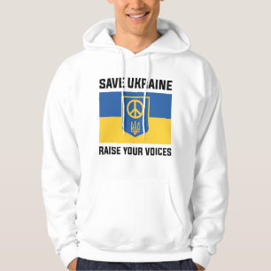 Save Ukraine Raise Your Voices Hoodie