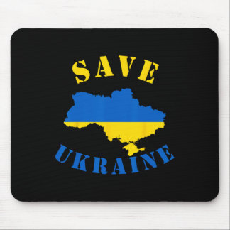 Save Ukraine Shirt A Ukranian T Shirt  Mouse Mat