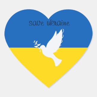 save Ukraine sticker