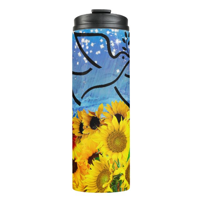 Save Ukraine! Thermal Tumbler (Front)
