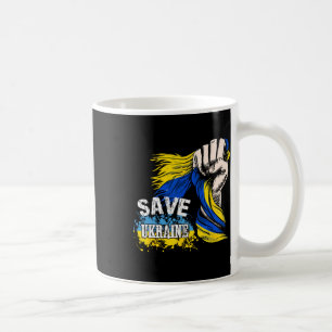 Save Ukraine We Stand With Ukraine Support Ukraine Coffee Mug
