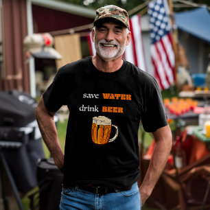 Save Water Drink Beer Long Sleeve T-Shirt