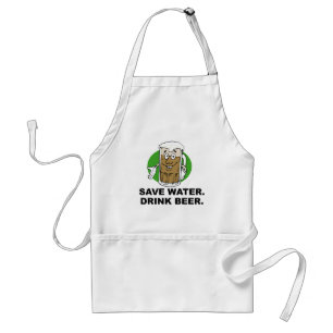 SAVE WATER. DRINK BEER. STANDARD APRON