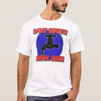 Save water drink beer T-Shirt