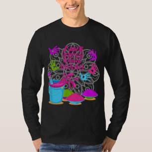 SAVE WATER DRINK BHANG Funny Holi T-Shirt