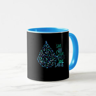 Save Water Drop Droplet Funky Coffee Tea Mug Cup
