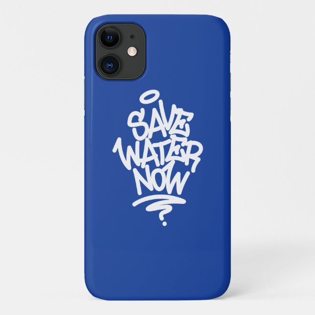 Save Water Now Case-Mate iPhone Case (Back)
