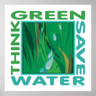 Save Water Poster