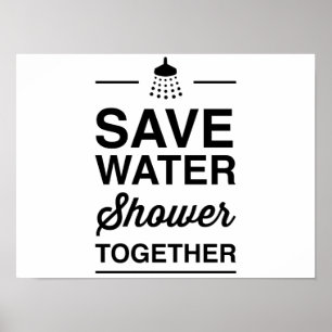 Save Water Poster